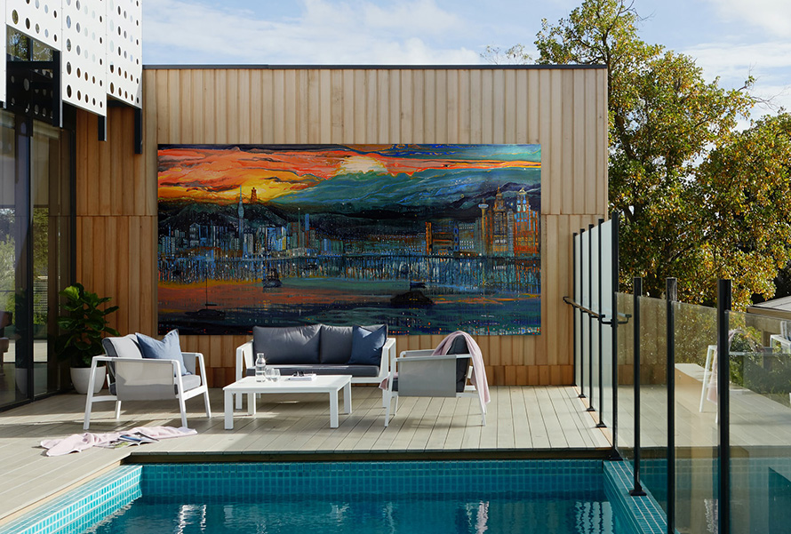 Interior design wholesale suppliers including Outdoor Murals delivered UV Printed on ACP