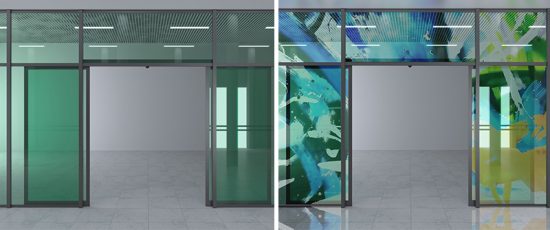 Dementia-Diversion-Glass-Door-for-Aged-Care-by-Sharron-Tancred-The-Mural-Shop