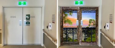 dementia-facility-idea-for-door-wall-decor-to-stop-door-stress